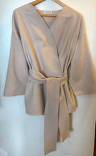 Load image into Gallery viewer, Short Belted Cashmere /Wool Trench Coat