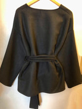 Load image into Gallery viewer, Short Belted Cashmere /Wool Trench Coat