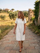 Load image into Gallery viewer, GIGI summer length pure linen dresses
