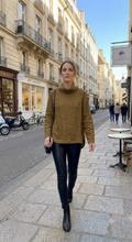 Load image into Gallery viewer, Gemma Funnel neck 100% linen
