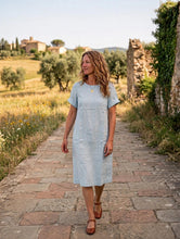 Load image into Gallery viewer, GIGI summer length pure linen dresses
