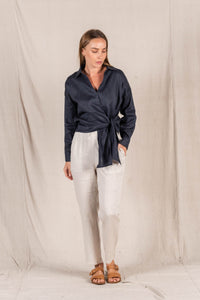 Long Sleeve Linen Shirt