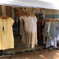 Two Tone Summer Linen Dress