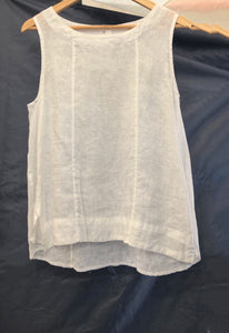 Pure Linen Shift Sleeveless