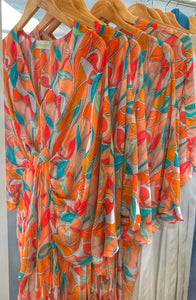 Kimono inspired silk Dresses (Exciting new range)