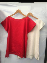 Load image into Gallery viewer, Linen Tops -Shorter sleeve
